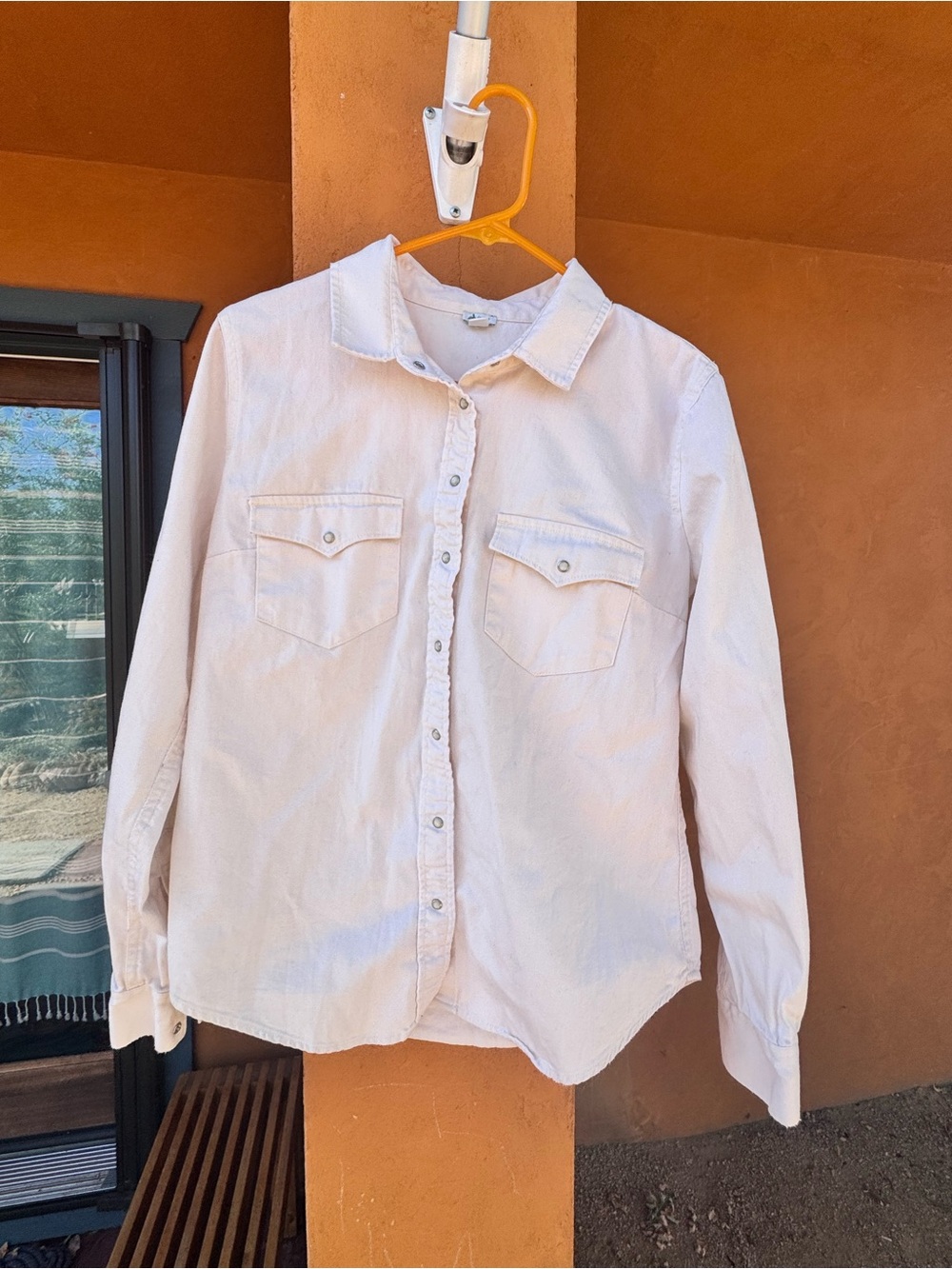 100% Cotton Aerie Western Button Down